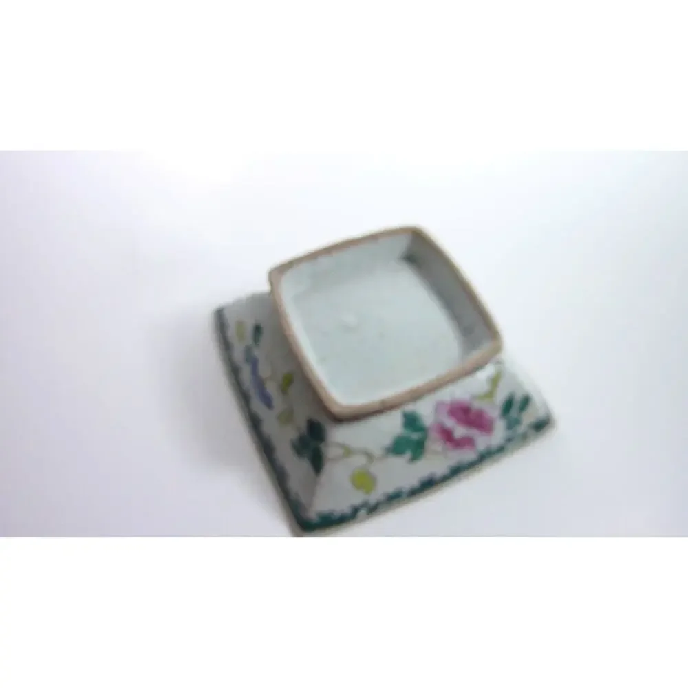 Antique Chinese White Blue Flower Bowl